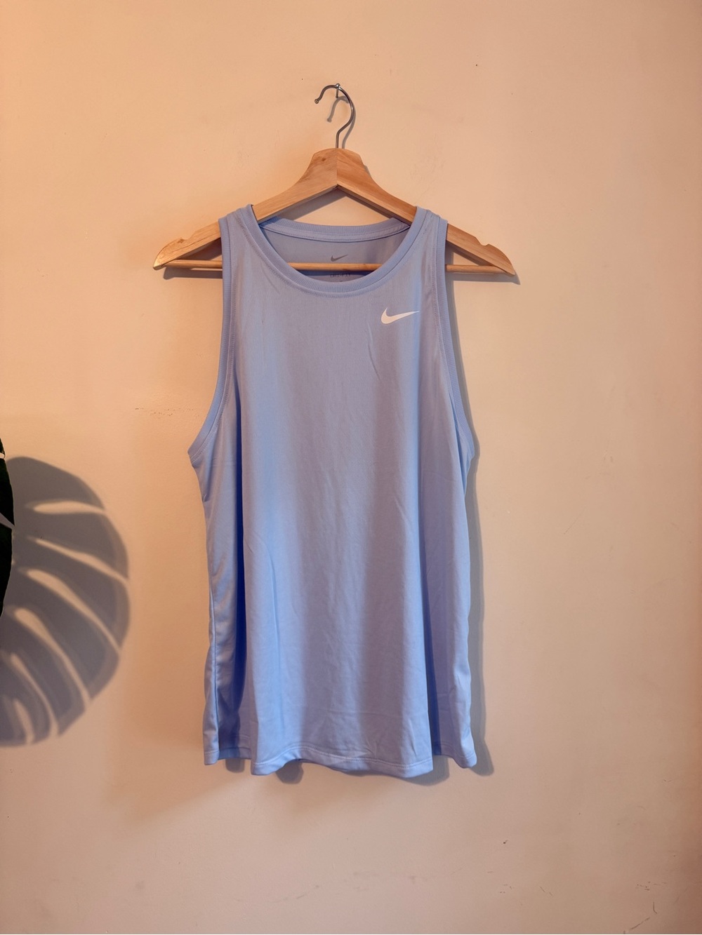 NWOT Nike Women’s Light Blue Dri-FIT Training Tank